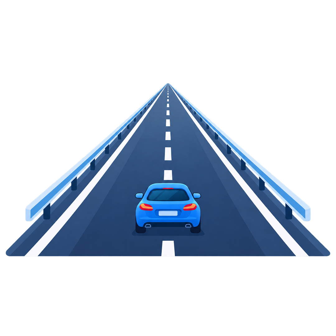 Long Highway Drives acting driver