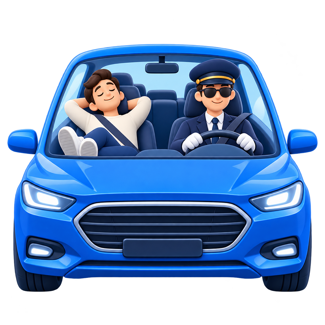 Need a Driving Break acting driver