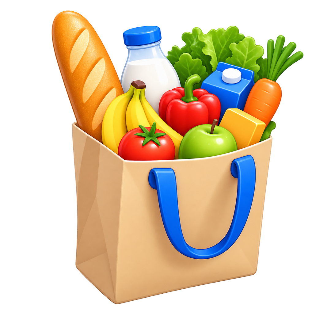 Groceries parcel delivery